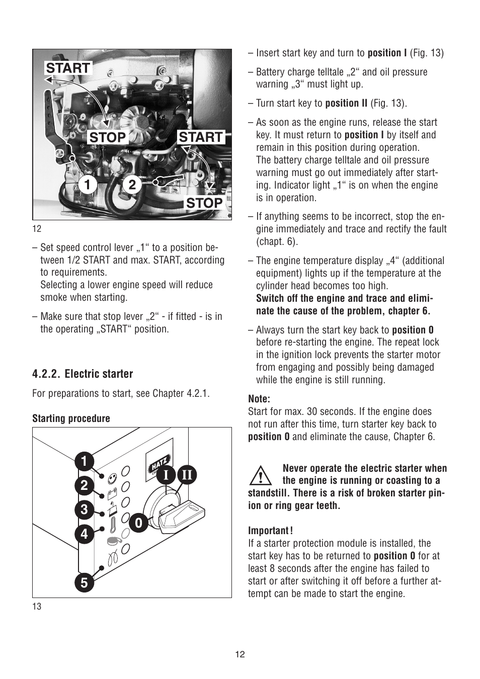 HATZ Diesel 1D90W User Manual | Page 13 / 31