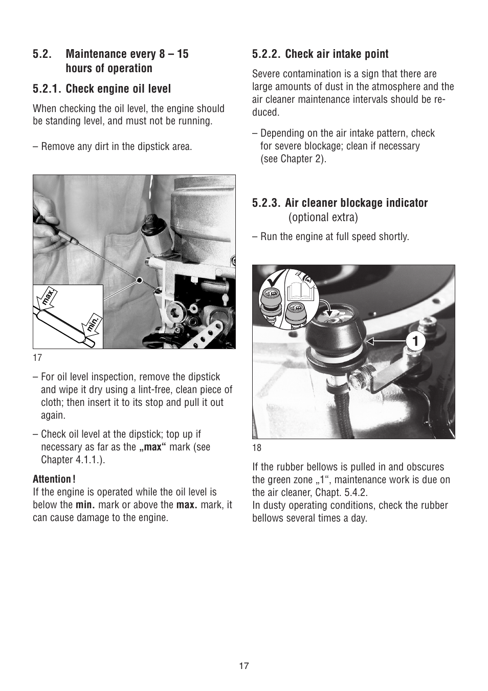 HATZ Diesel 1D90W User Manual | Page 18 / 31