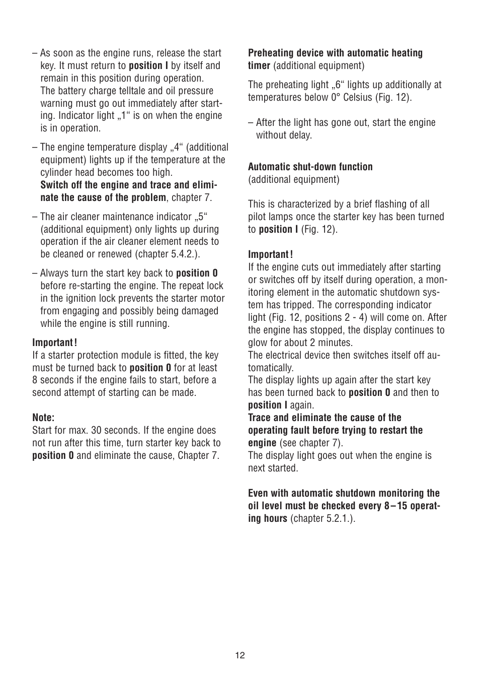 HATZ Diesel 2G40 H User Manual | Page 13 / 32
