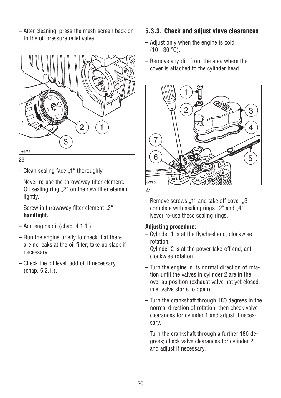 HATZ Diesel 2G40 H User Manual | Page 21 / 32