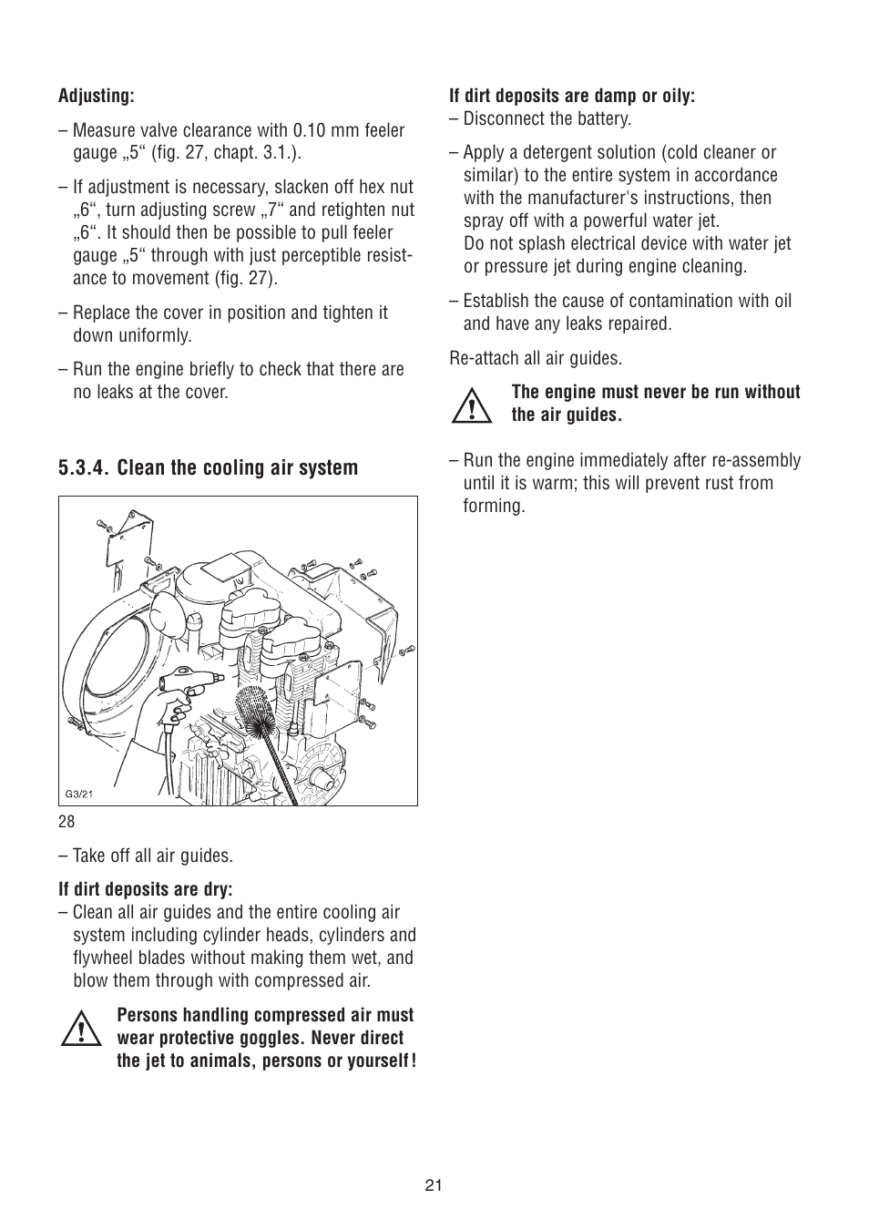 HATZ Diesel 2G40 H User Manual | Page 22 / 32