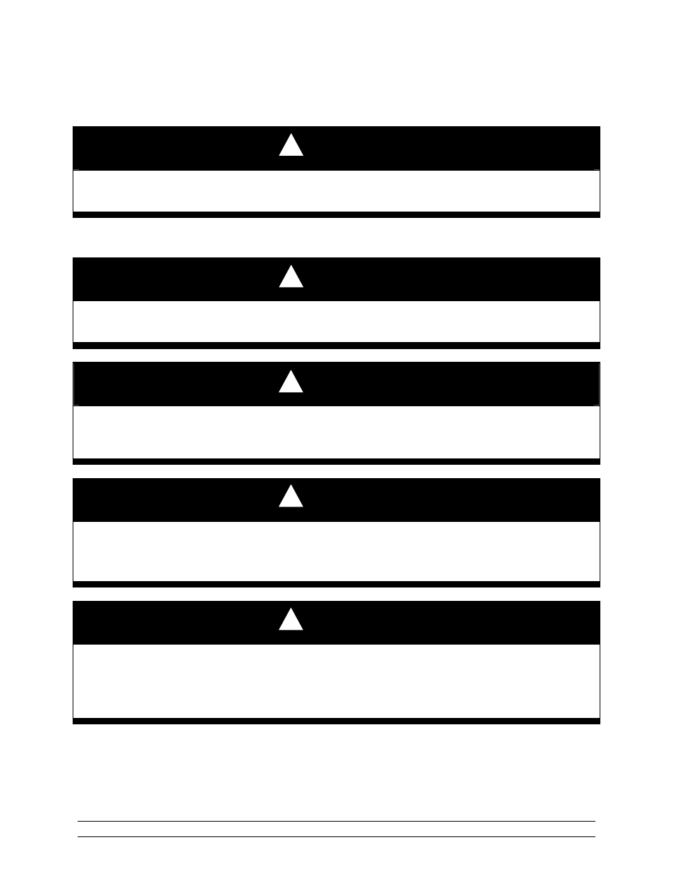Warning | Hired-Hand RollSeal Rollup Curtains: ROLLUP CURTAIN SYSTEM Rev 12-07 User Manual | Page 4 / 26