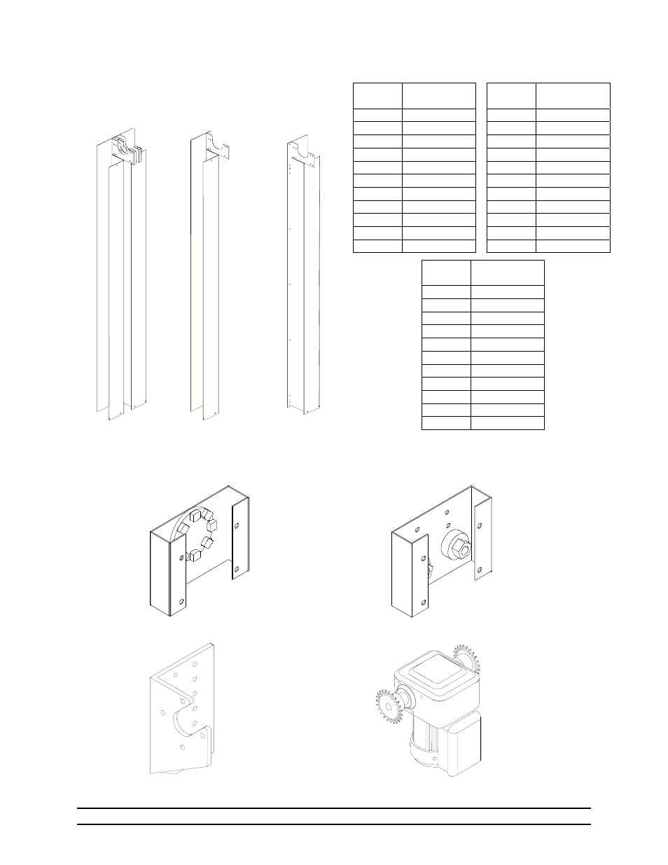 Center track right track left track | Hired-Hand RollSeal Sidewall System (Curtain): SideWall Curtain User Manual | Page 36 / 38