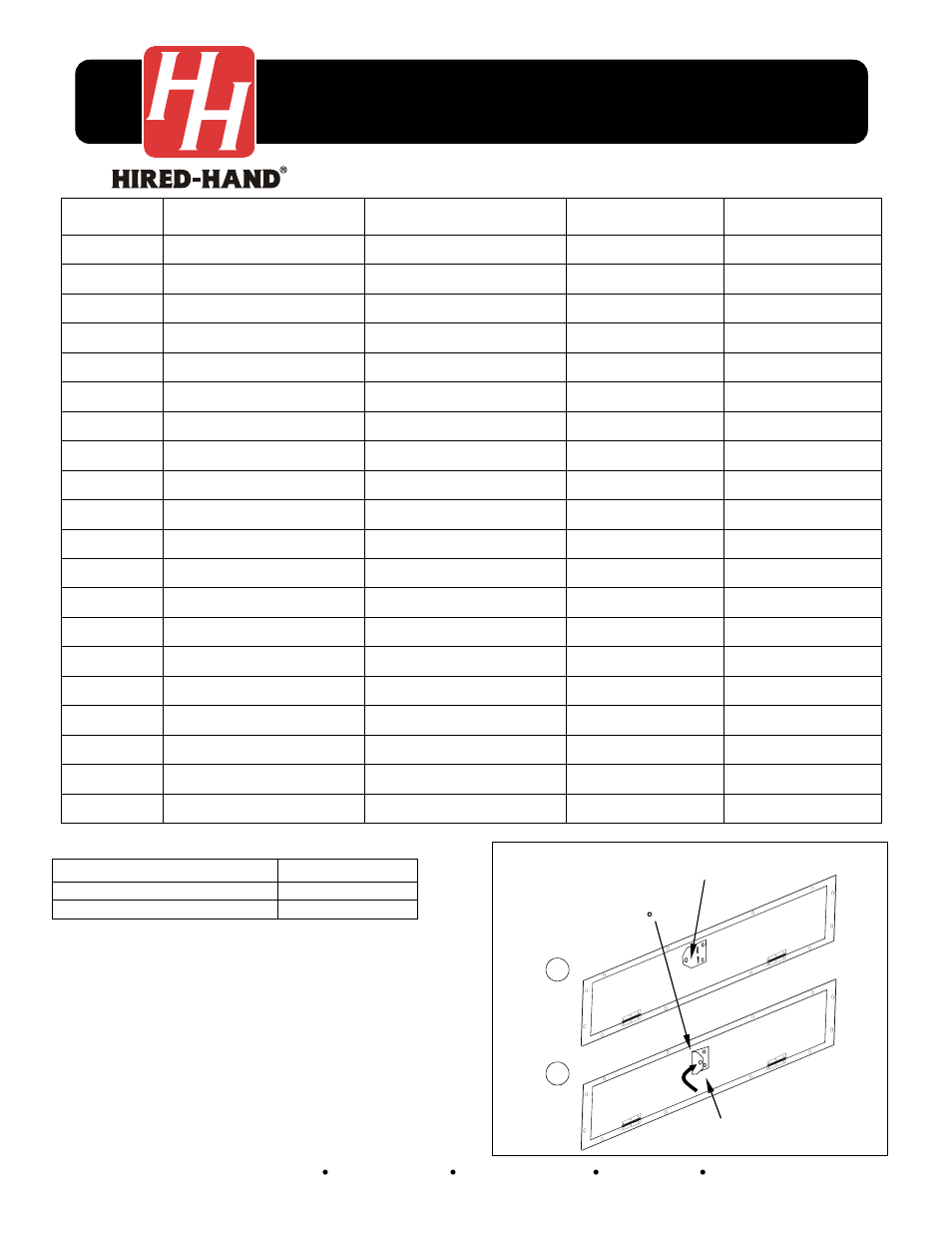 Hired-Hand Baffles, Vents, & Inlets: VENT DOORS Installation User Manual | 2 pages