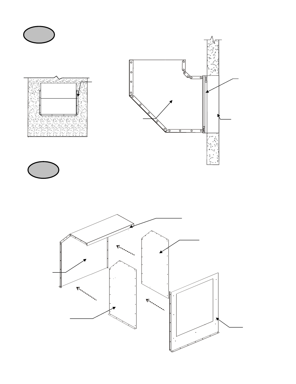 Hired-Hand Funnel Flow Fans: Metal Pit Transition Fan Combo Installation (24 Funnel Flow Fan) User Manual | Page 3 / 6