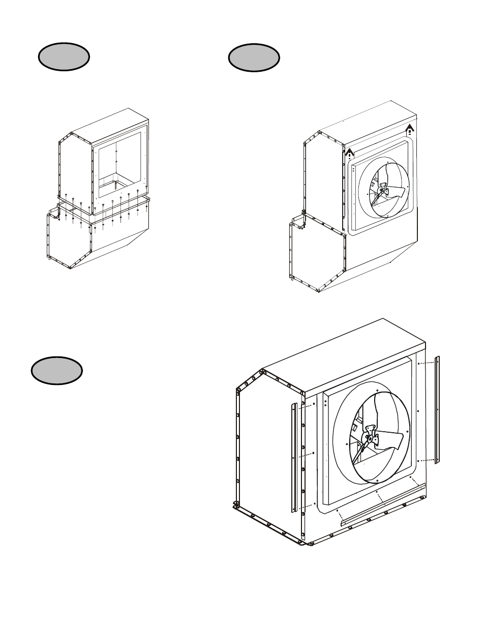 Hired-Hand Funnel Flow Fans: Metal Pit Transition Fan Combo Installation (24 Funnel Flow Fan) User Manual | Page 4 / 6