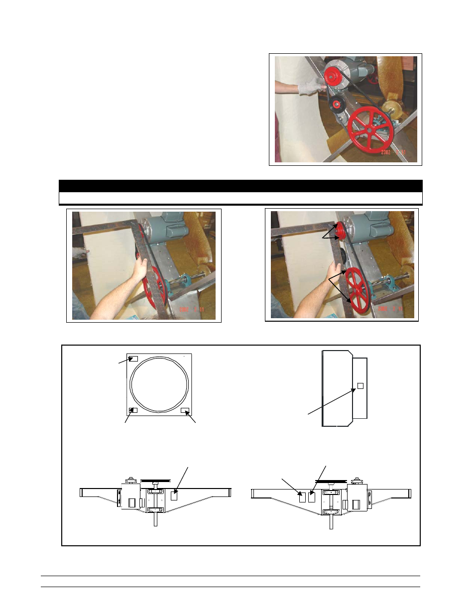 Hired-Hand Funnel Flow Fans: 36 48 & 52 Funnel Flow Belt Drive Fan Unassembled User Manual | Page 10 / 12