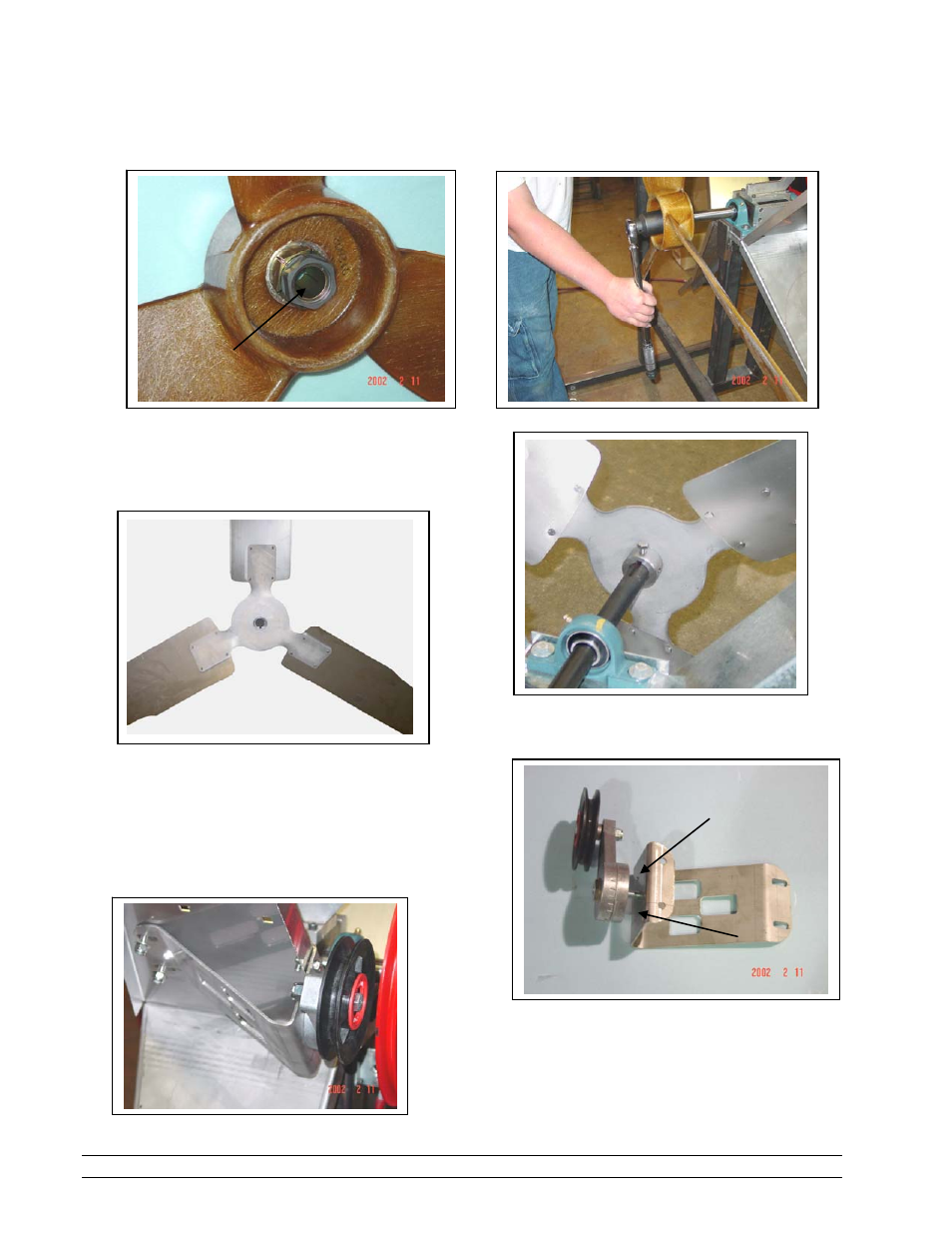 Hired-Hand Funnel Flow Fans: 36 48 & 52 Funnel Flow Belt Drive Fan Unassembled User Manual | Page 7 / 12