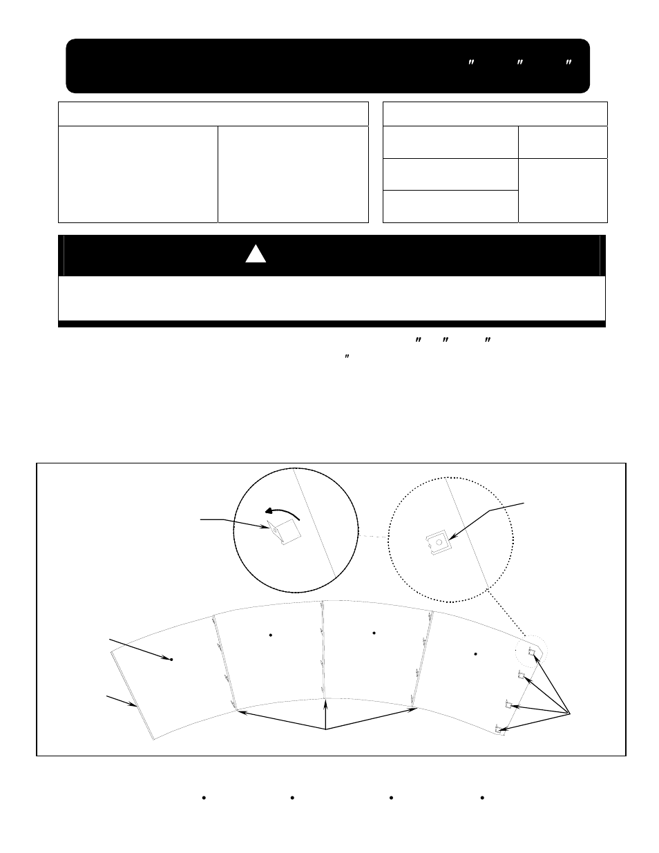 Warning, Figure 1: cone assembly | Hired-Hand Mega Flow SlantWall Fans: Fan & Cone Installation User Manual | Page 4 / 10