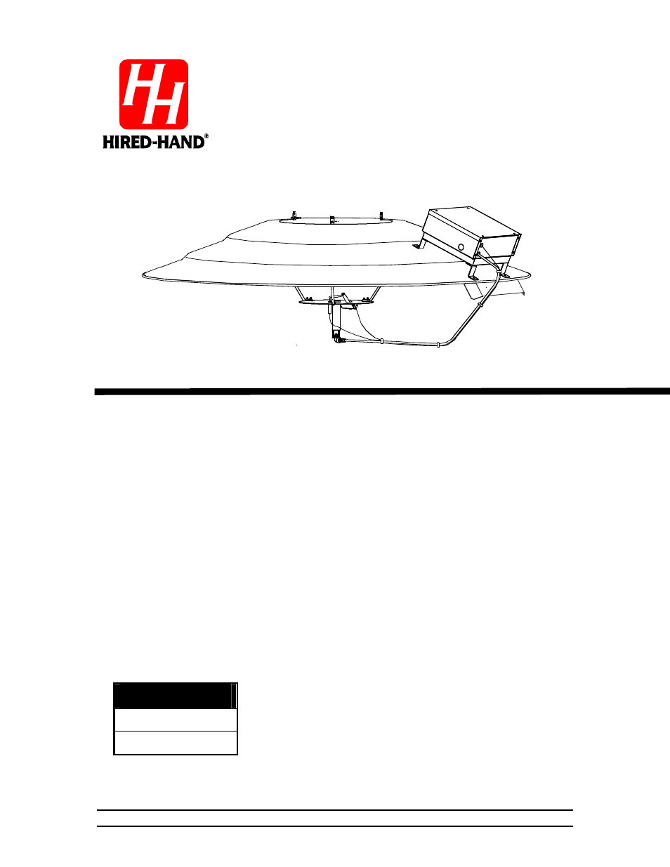 Hired-Hand Bunsen Jet Brooders: Super-Saver Bunsen Jet (Radiant Brooder with Hot Surface Ignition) User Manual | 18 pages