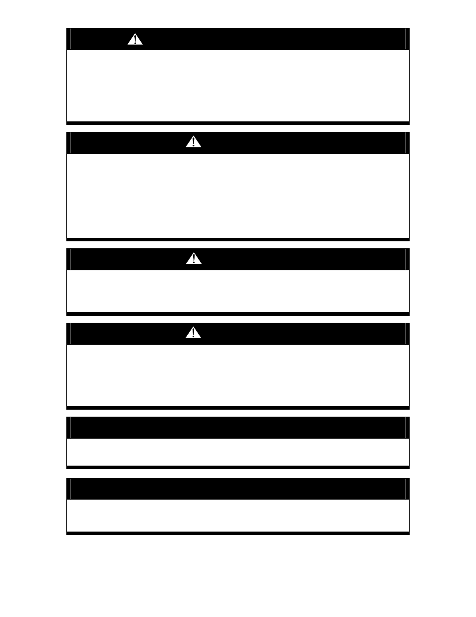General hazard warning, Warning, Use of equipment | Electrical | Hired-Hand Super-Savers (Forced Air Heaters) XL: Maywick SS-225-XL Rev 6-09A User Manual | Page 2 / 23