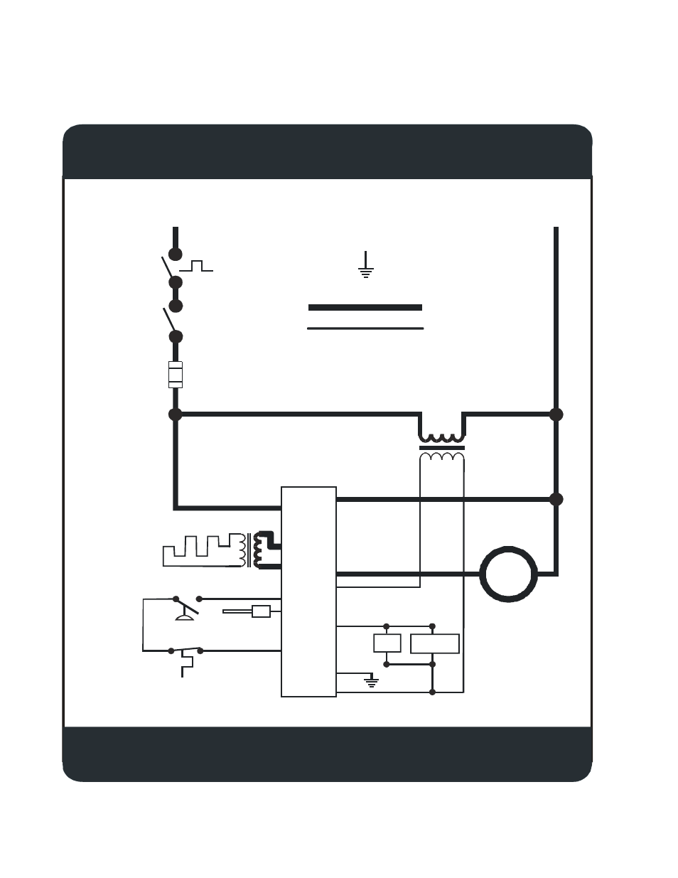 Ladder type schematic diagram | Hired-Hand Super-Savers (Forced Air Heaters) XL: Maywick SS-225-XL Rev 6-09 User Manual | Page 10 / 21
