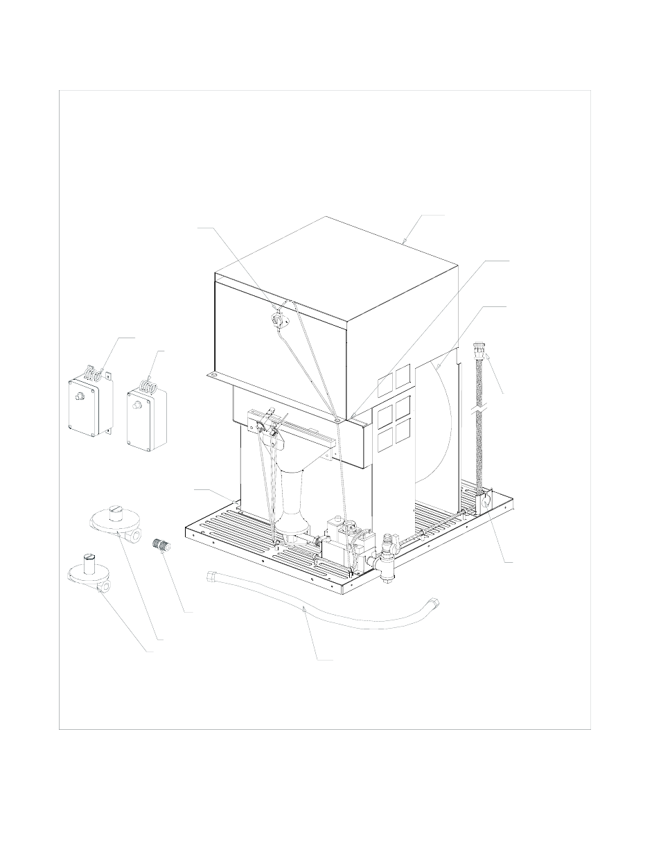 Parts & assemblies | Hired-Hand Super-Savers (Forced Air Heaters) XL: Maywick SS-225-XL Rev 6-09 User Manual | Page 18 / 21