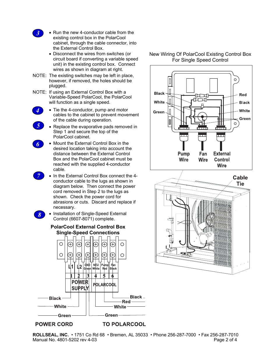 Hired-Hand Polar Cool: External Control Box User Manual | Page 2 / 4