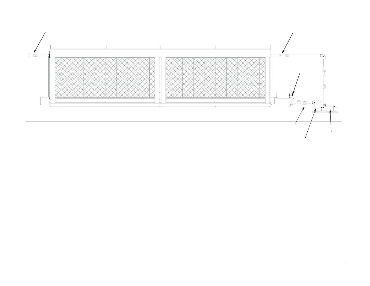 Flush system, Front view | Hired-Hand Mega-Cool rev 4-08 User Manual | Page 29 / 68