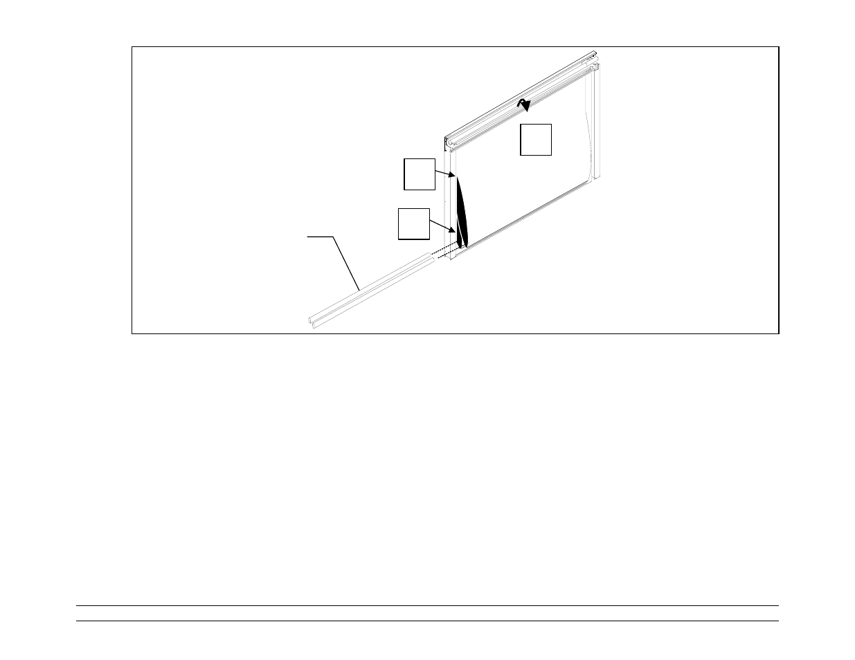 Ab c completing curtain installation | Hired-Hand Mega-Cool rev 4-08 User Manual | Page 60 / 68