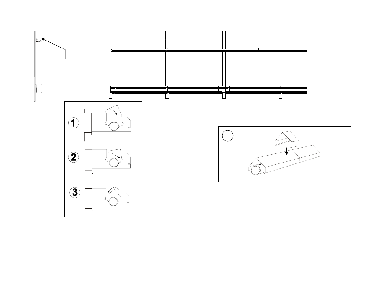 Install splash guards | Hired-Hand Unitized Mega Cool: Square Bottom User Manual | Page 16 / 63