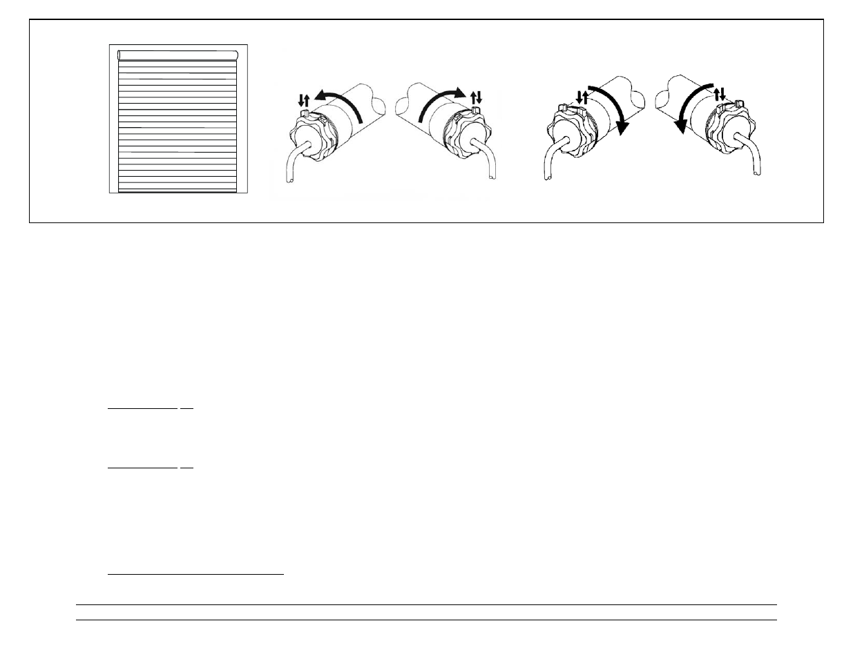 Setting limit switches of tube motor | Hired-Hand Unitized Mega Cool: Square Bottom User Manual | Page 35 / 63