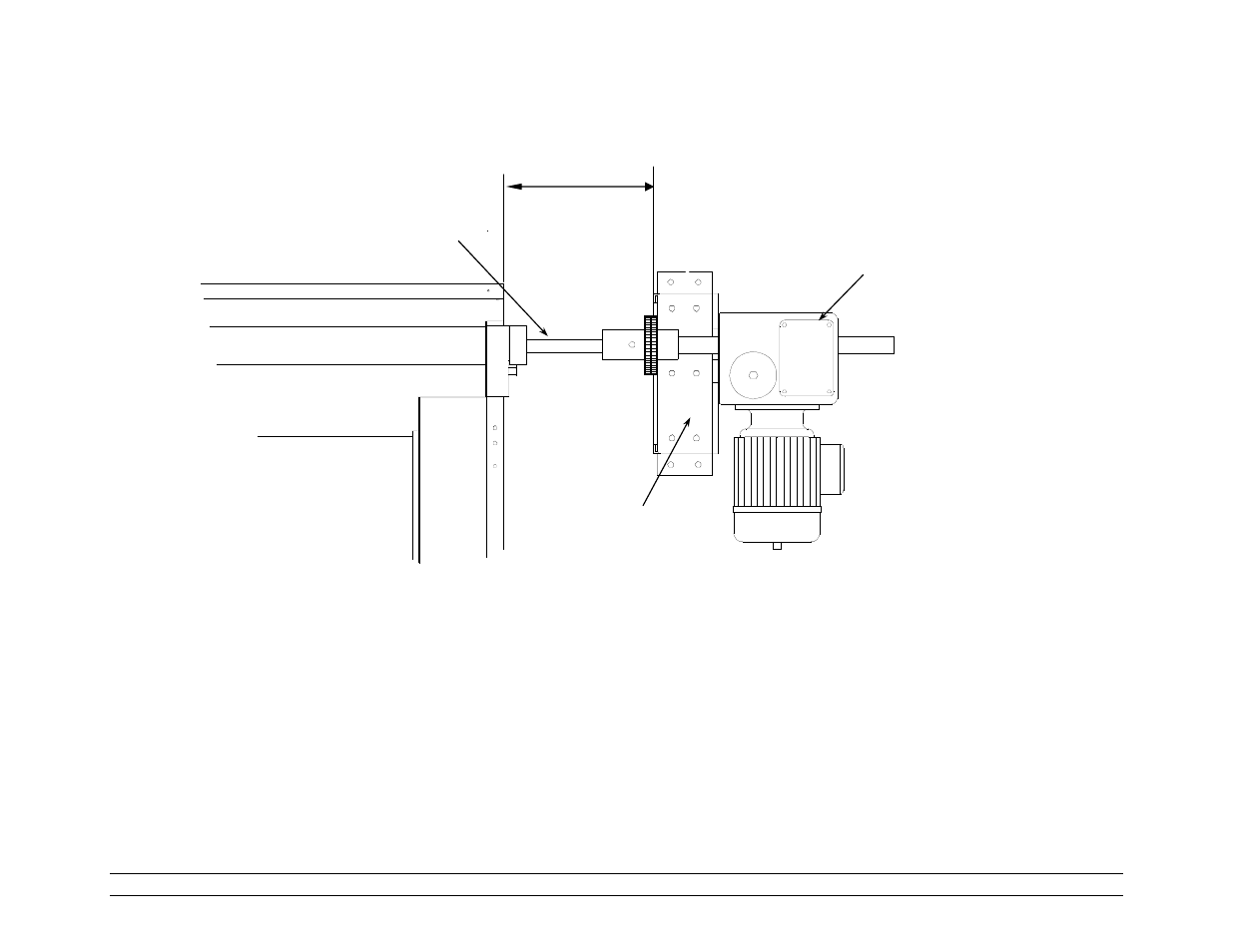 For mounting lock motor on end of system | Hired-Hand Unitized Mega Cool: Square Bottom User Manual | Page 37 / 63