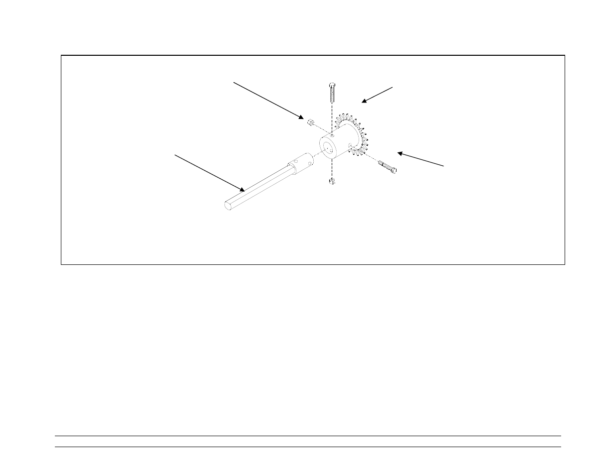 Drive pipe connection for lock motor | Hired-Hand Unitized Mega Cool: Square Bottom User Manual | Page 38 / 63