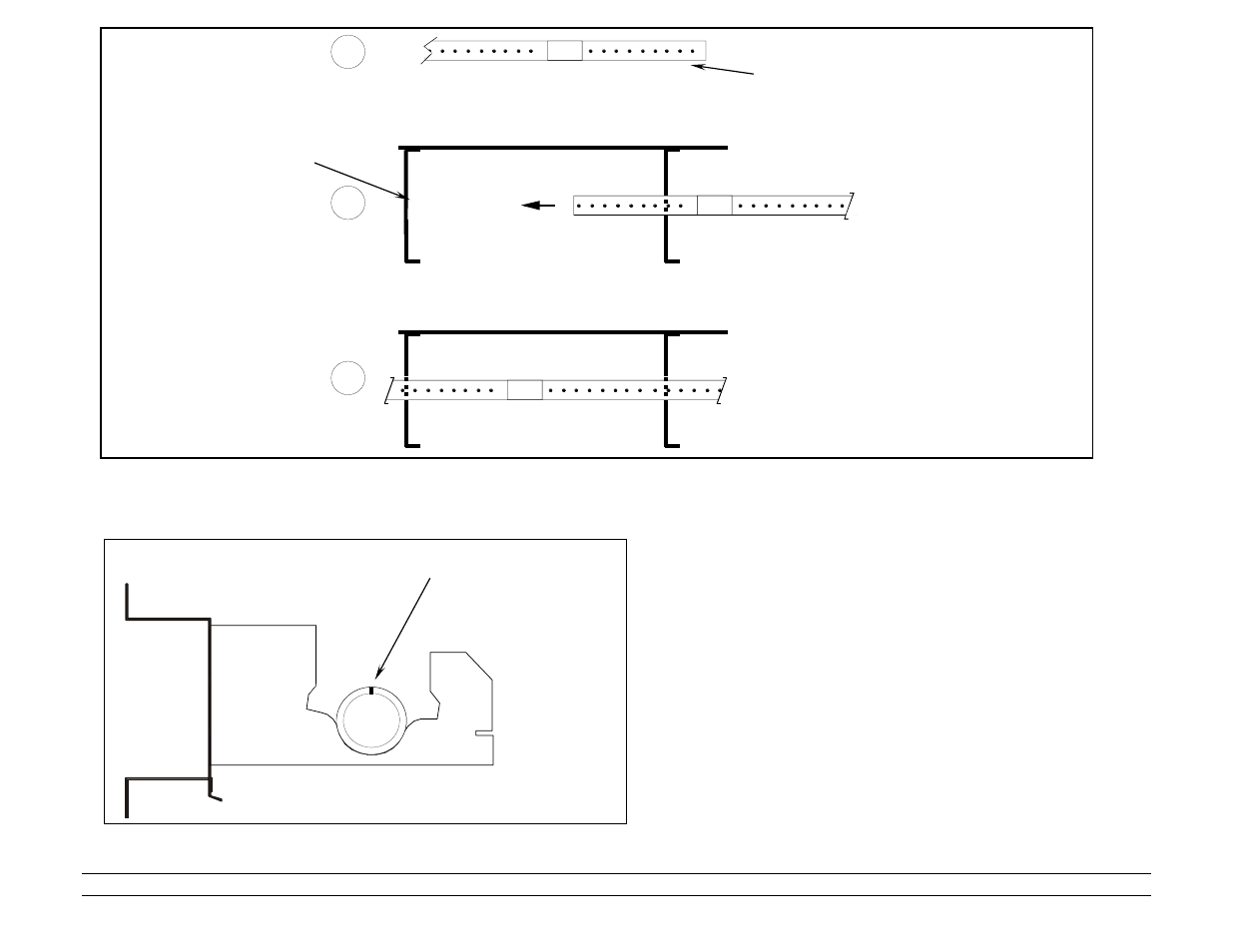 Top view, Install spray line | Hired-Hand Mega-Cool rev 6-09 User Manual | Page 17 / 46