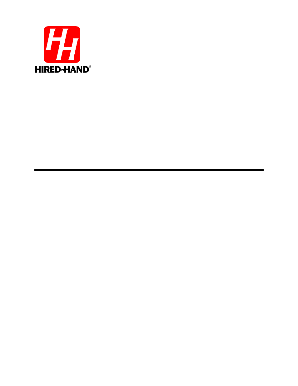 Hired-Hand ICS-500 Environmental Controller User Manual | 34 pages