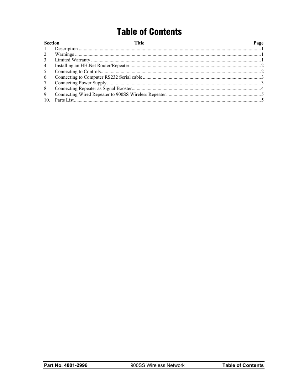 Hired-Hand HH Software: HH.Net Router/Repeater User Manual | Page 2 / 8