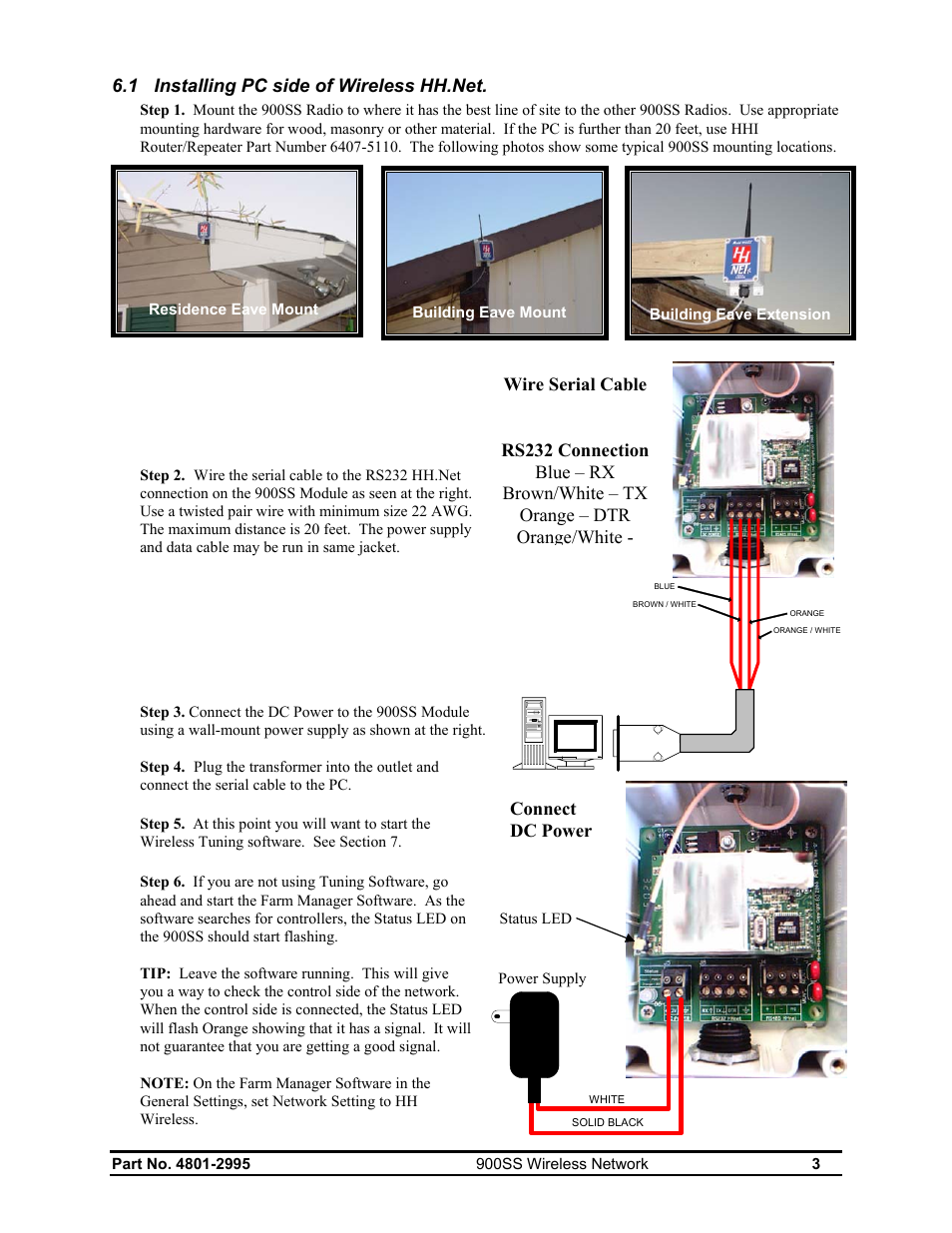 Hired-Hand HH Software: 900SS Wireless Network User Manual | Page 5 / 10