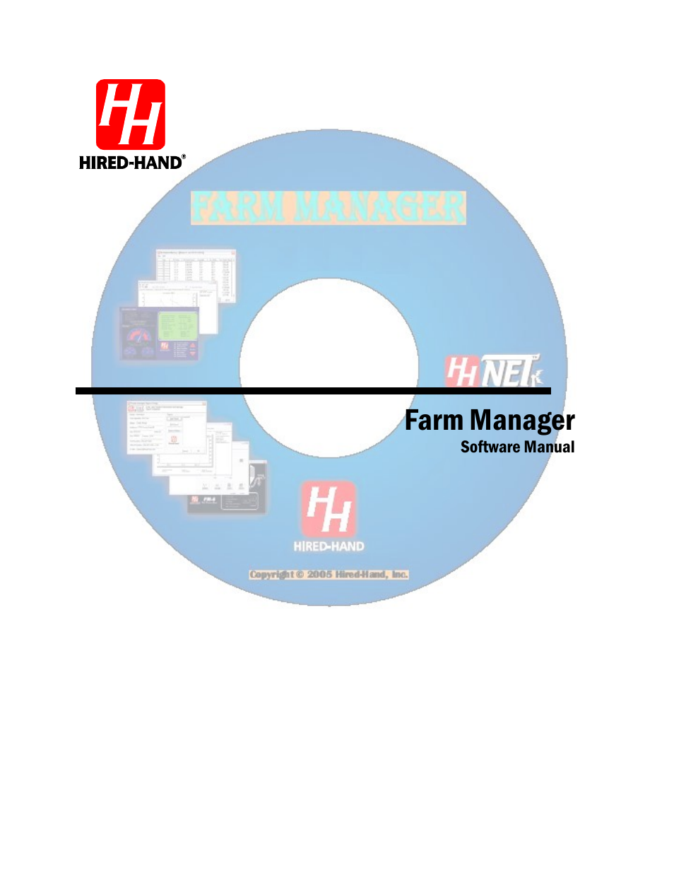 Hired-Hand HH Software: Farm Manager User Manual | 22 pages
