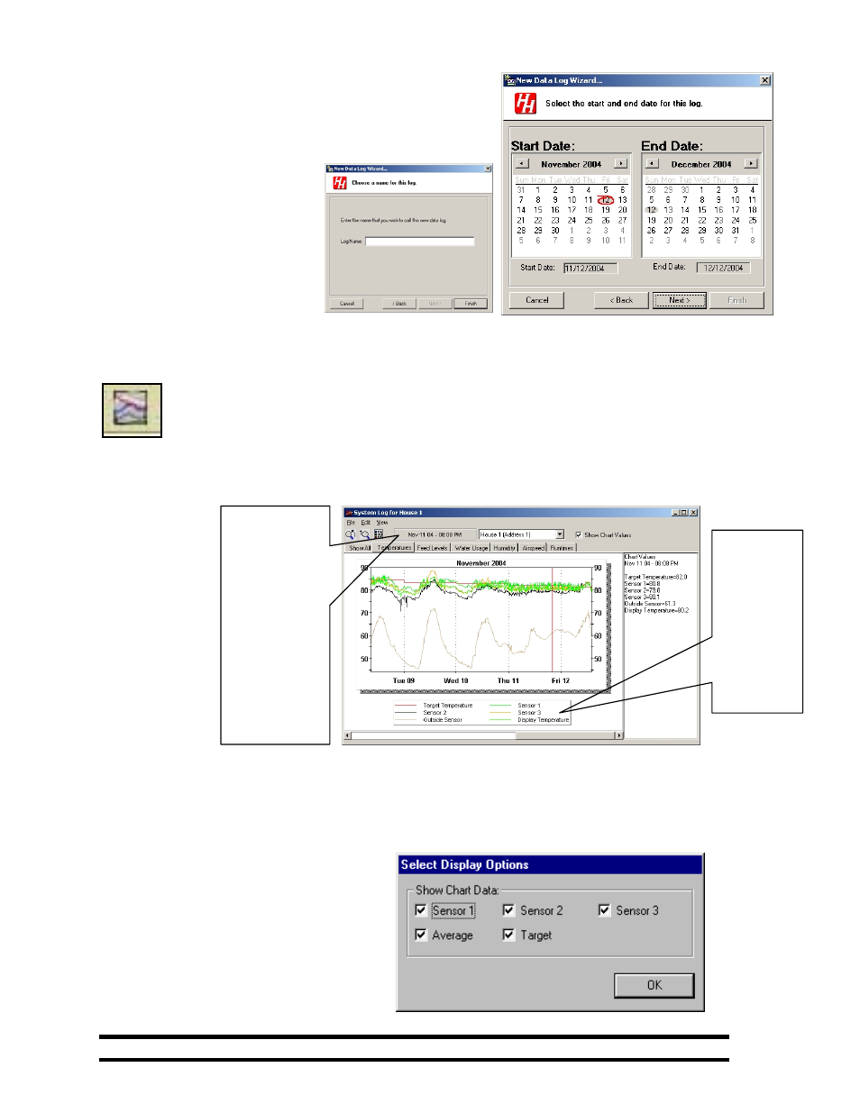 Viewing the system log | Hired-Hand HH Software: Farm Manager User Manual | Page 15 / 22