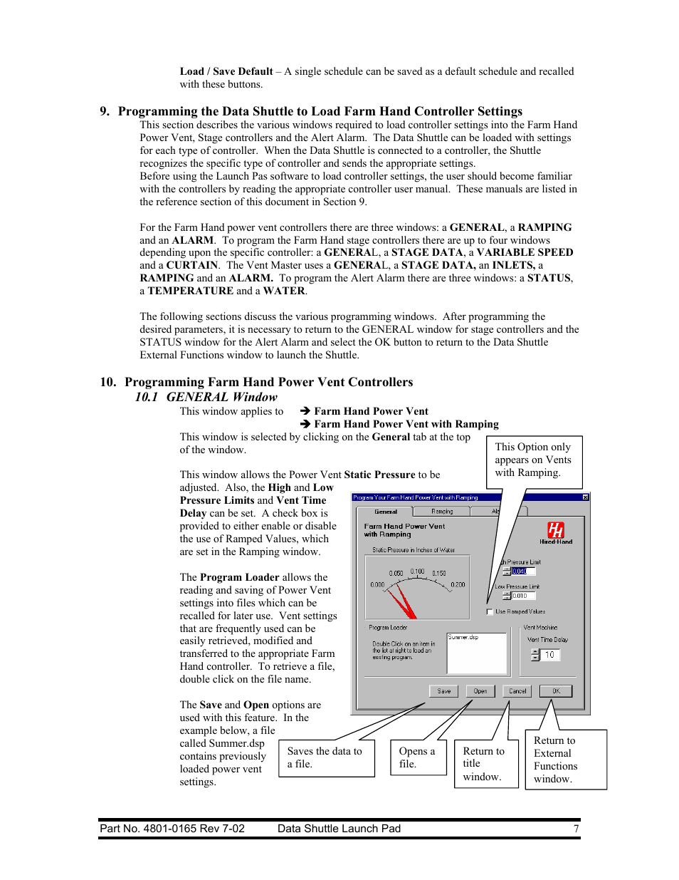 Hired-Hand Farm Hand Series: Data Shuttle Launch Pad User Manual | Page 9 / 25