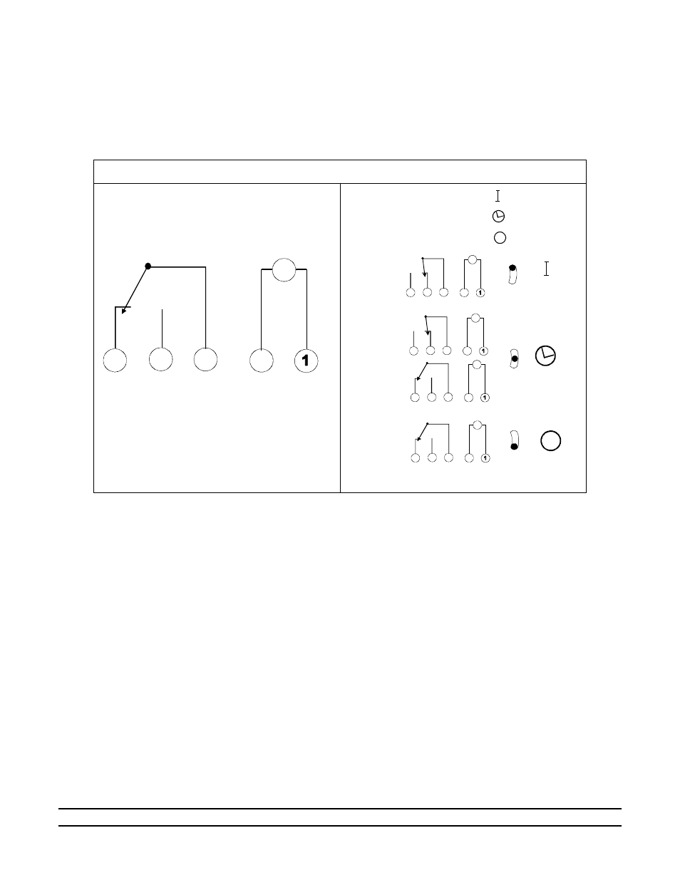 Timer override controls, Operation, 23 4 5 m | Manual control, Automatic control | Hired-Hand Electro Mechanical Controls (Relay-Switches): PC-DB Curtain Controller with Timer Override User Manual | Page 5 / 7