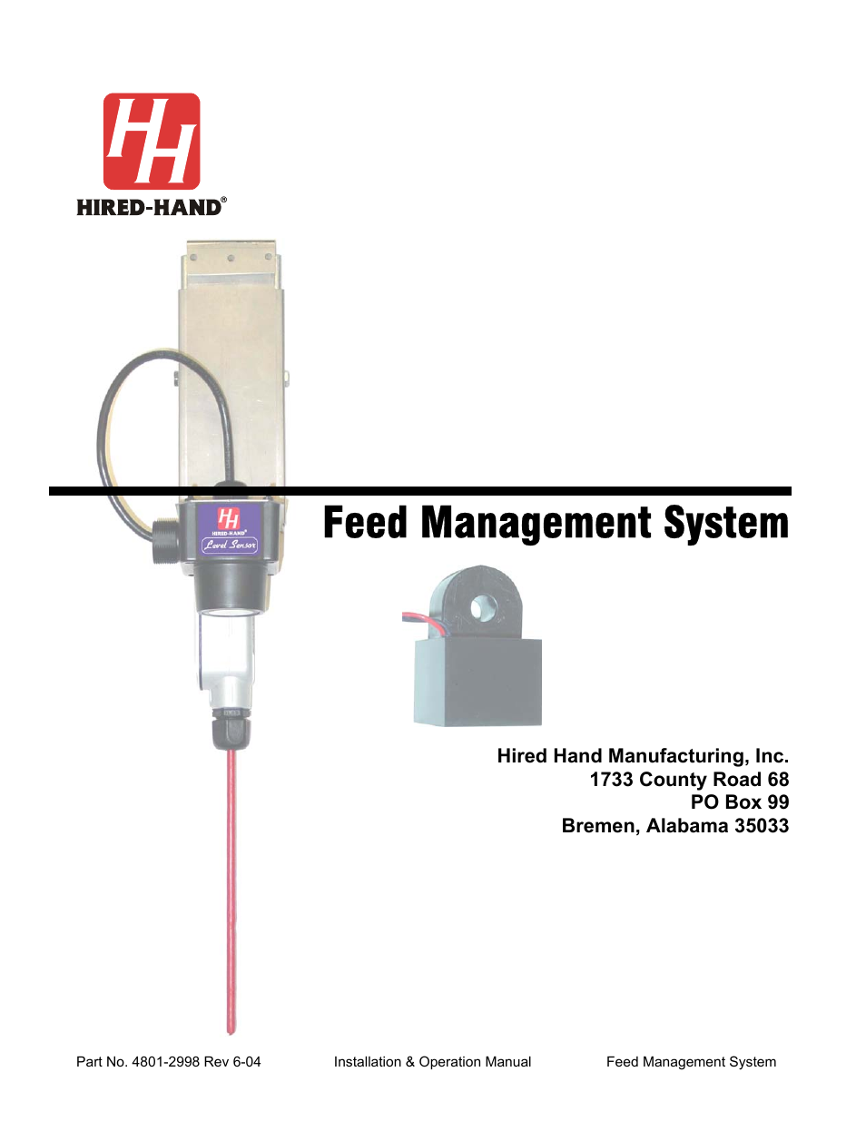 Hired-Hand Feed Management System User Manual | 15 pages