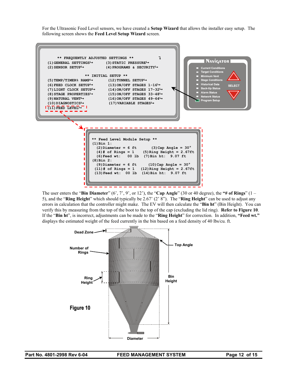 Hired-Hand Feed Management System User Manual | Page 12 / 15