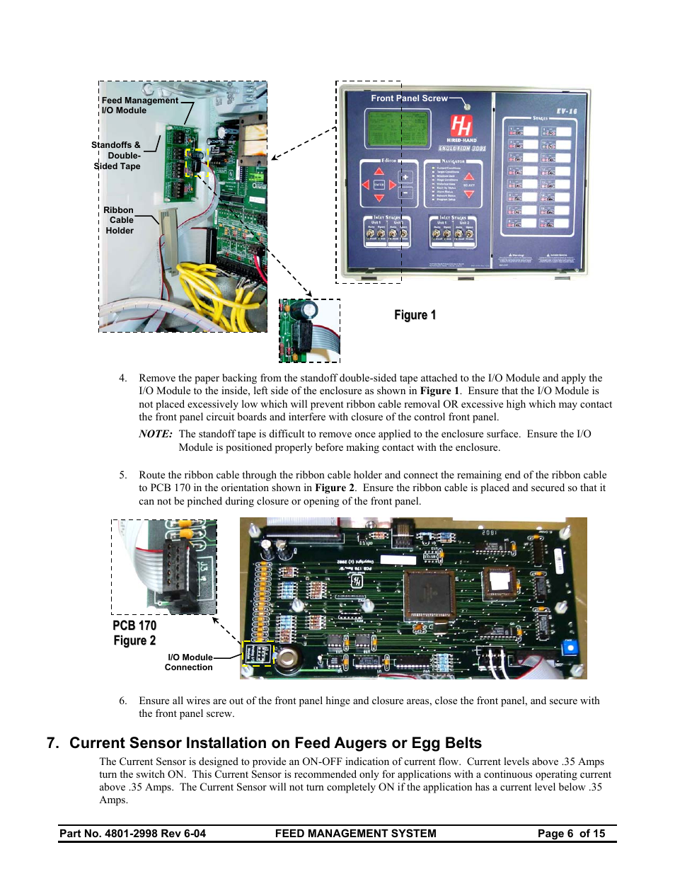 Hired-Hand Feed Management System User Manual | Page 6 / 15