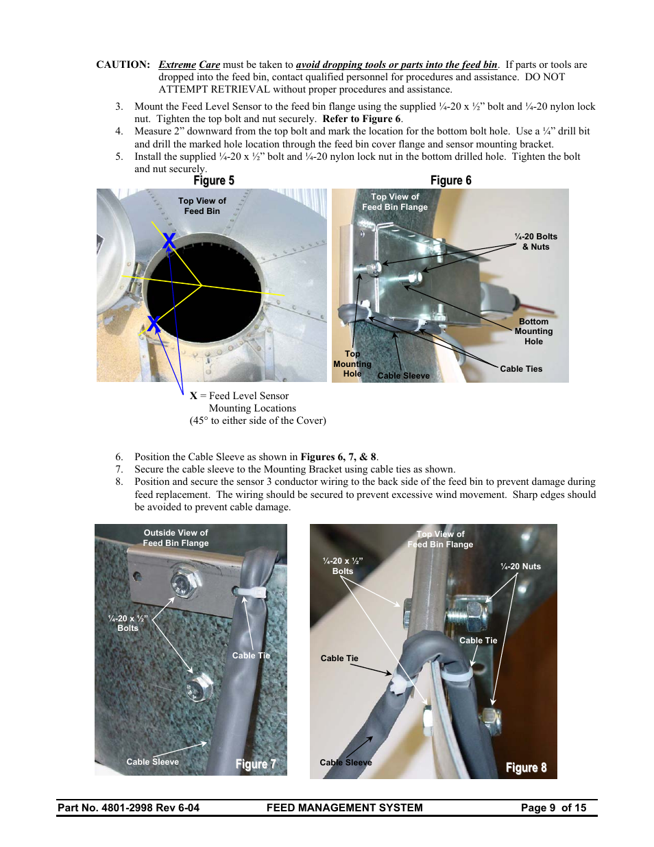 Hired-Hand Feed Management System User Manual | Page 9 / 15