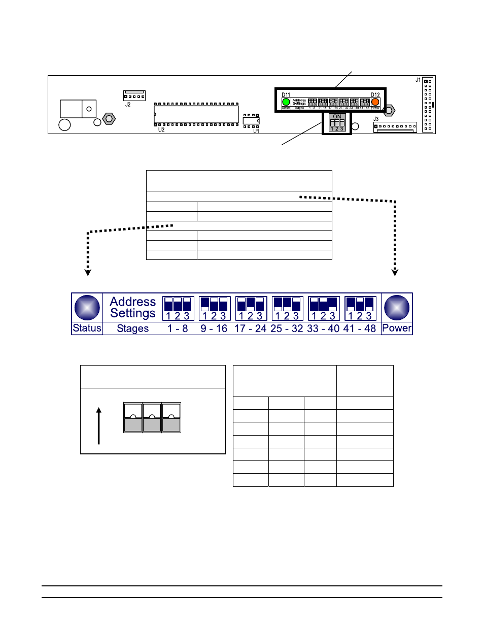 Local net address swx 1, 1 2 3 inset a, Inset b d11 d12 | Hired-Hand Evolution 4000 Control System User Manual | Page 56 / 86