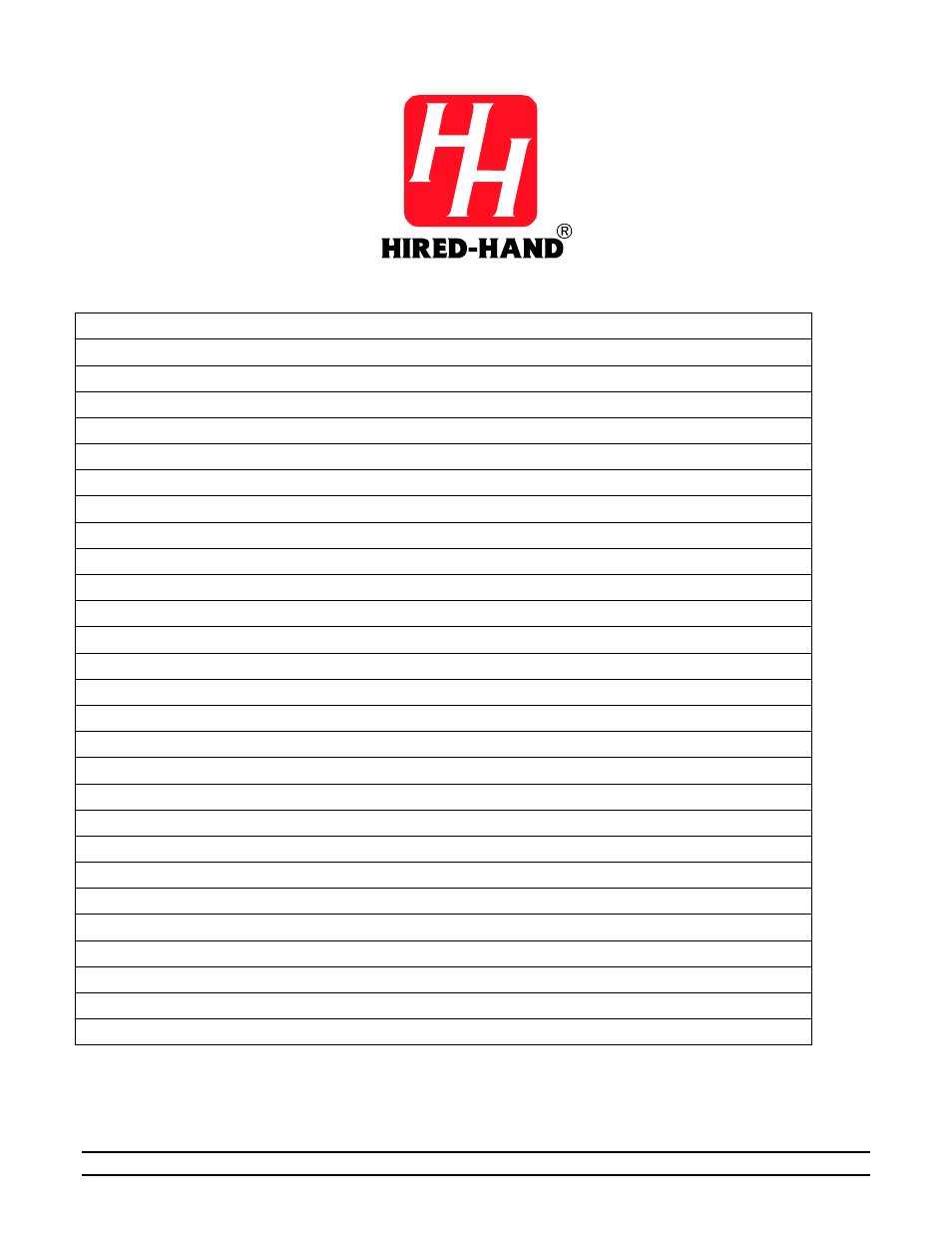 Hired-Hand Evolution 4000 Control System User Manual | Page 79 / 86