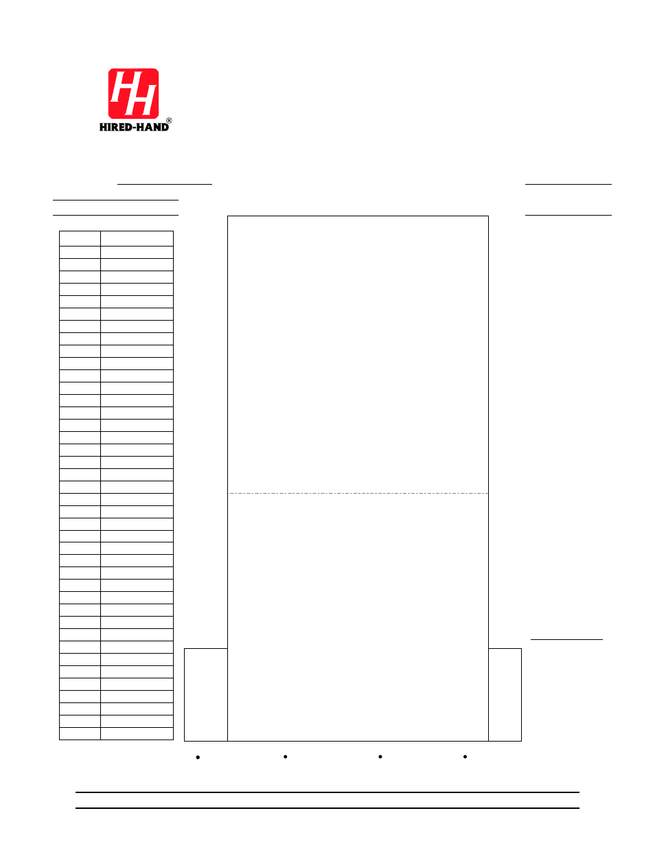 House specification | Hired-Hand Evolution 4000 Control System User Manual | Page 80 / 86