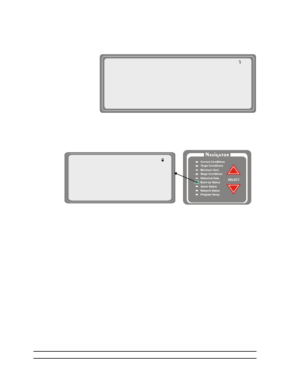 8 alarm log, 6 back-up status | Hired-Hand Evolution Series 1200 User Manual | Page 20 / 64