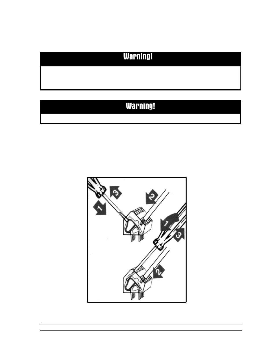 Warning | Hired-Hand Farm Hand Series: ST Temperature Controllers User Manual | Page 16 / 27
