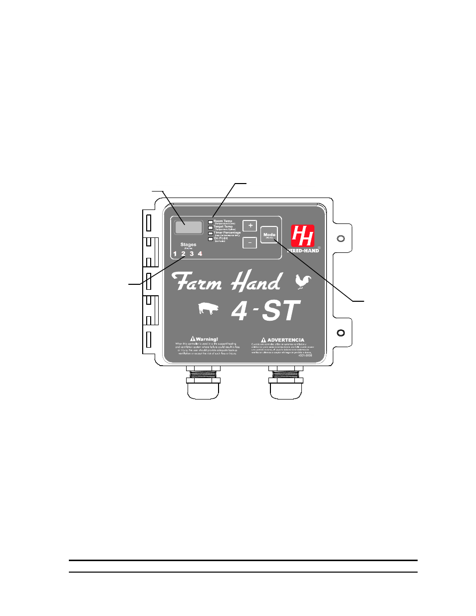 Apply power, Day to day operating instructions | Hired-Hand Farm Hand Series: ST Temperature Controllers User Manual | Page 8 / 27