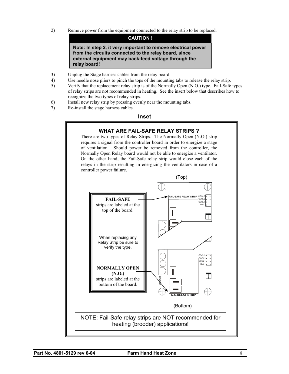 Inset, What are fail-safe relay strips | Hired-Hand Farm Hand Series: Heat Zone User Manual | Page 10 / 23