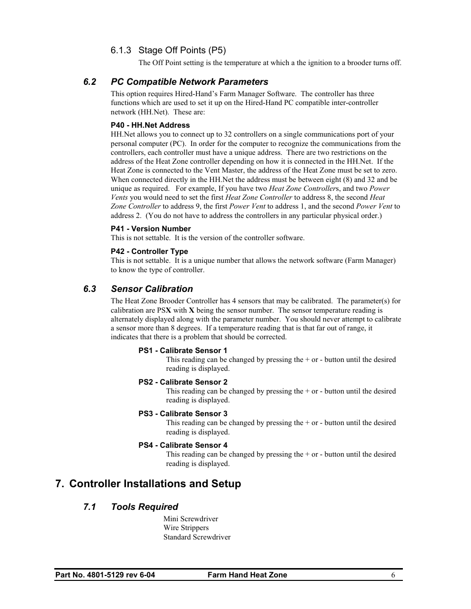 Controller installations and setup | Hired-Hand Farm Hand Series: Heat Zone User Manual | Page 8 / 23
