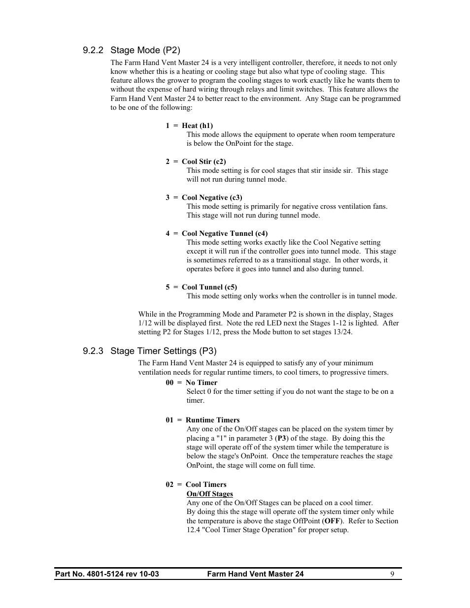 Hired-Hand Farm Hand Series: Vent Master 24 User Manual | Page 11 / 40