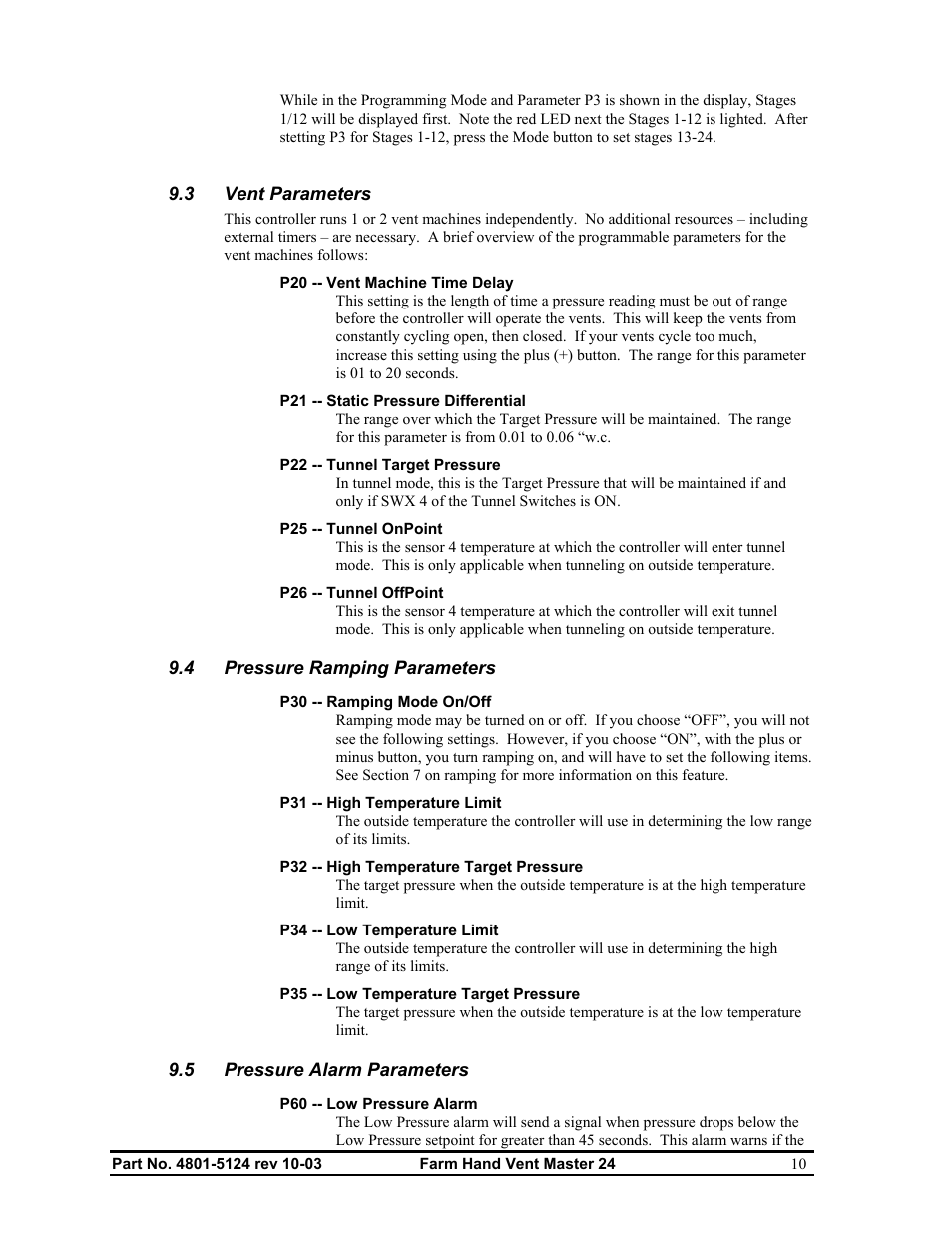 Hired-Hand Farm Hand Series: Vent Master 24 User Manual | Page 12 / 40