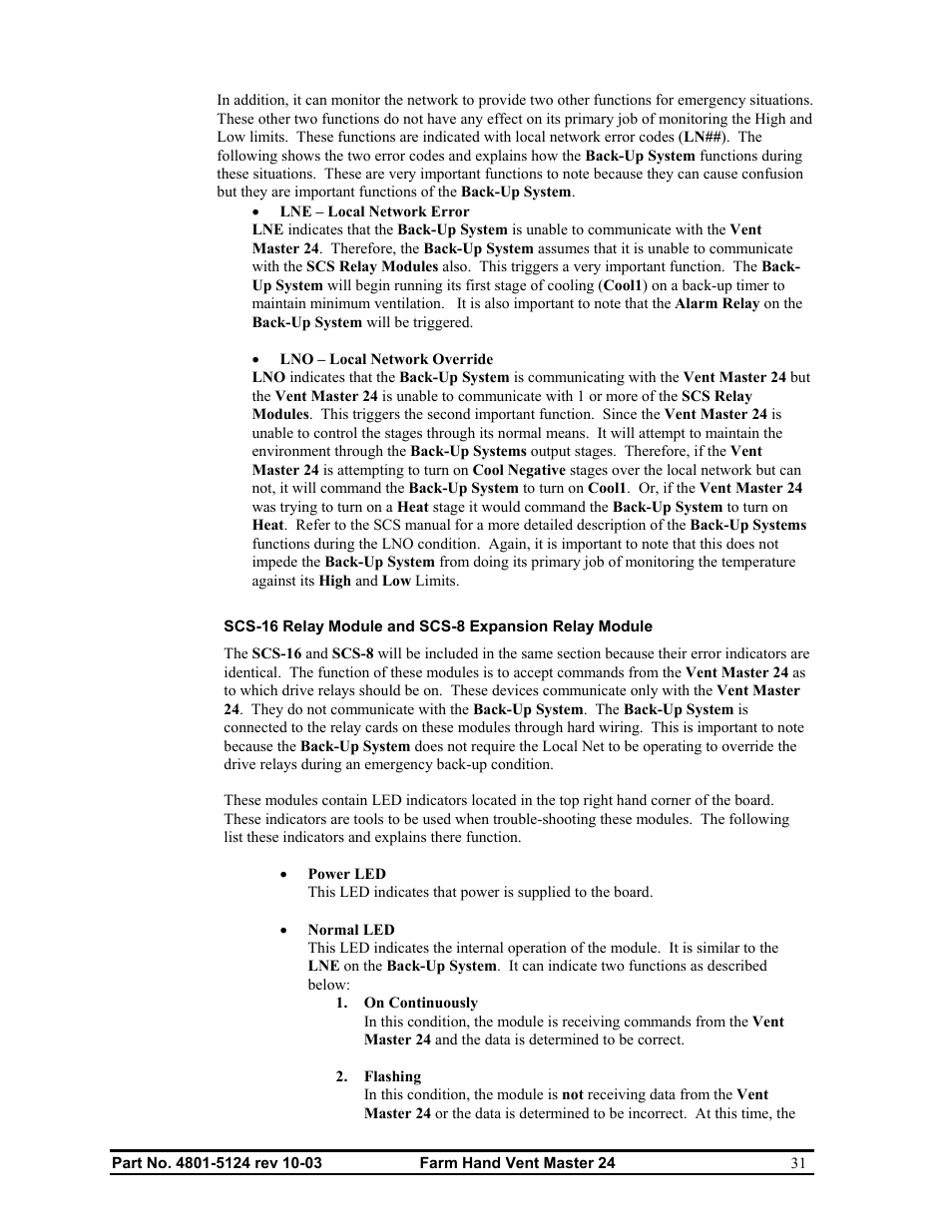 Hired-Hand Farm Hand Series: Vent Master 24 User Manual | Page 33 / 40