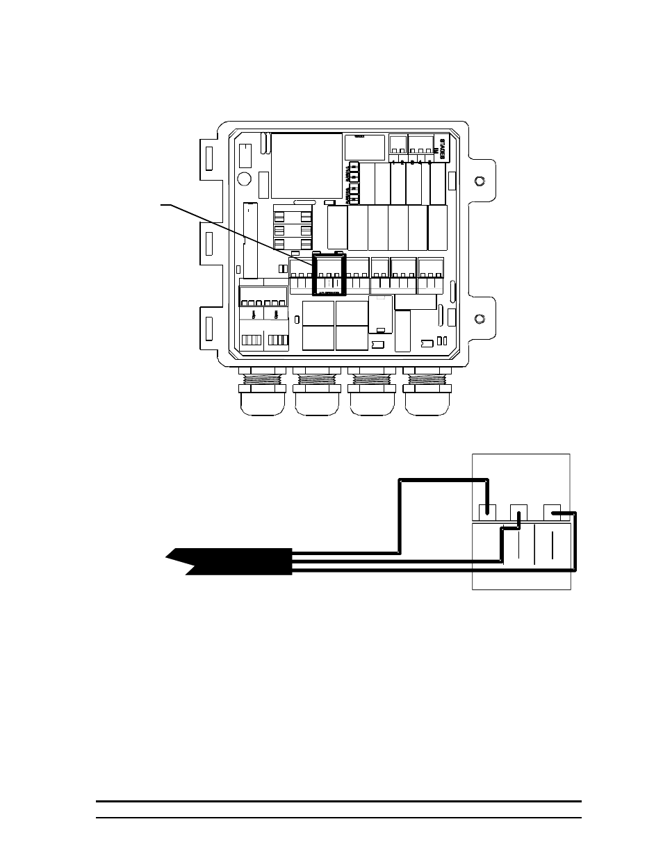 5 connecting ac power to the 4 stage controller, Ac power, Ret ho t l1 | 4 stage controller inset a, Inset a, Neutral ground hot, Ear t h | Hired-Hand Farm Hand Series: 4 Stage Controller User Manual | Page 20 / 30