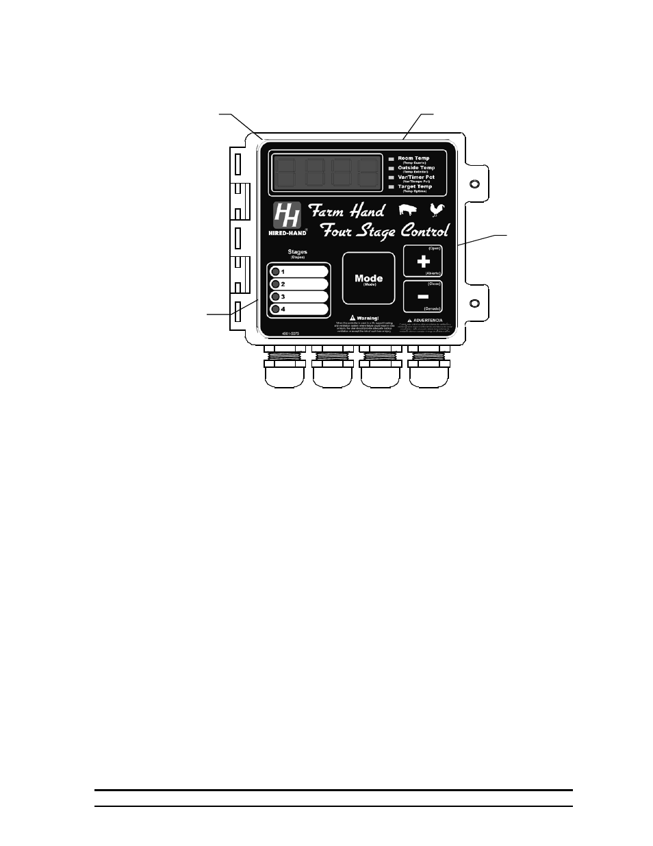 Introduction, Day to day operating instructions | Hired-Hand Farm Hand Series: 4 Stage Controller User Manual | Page 4 / 30