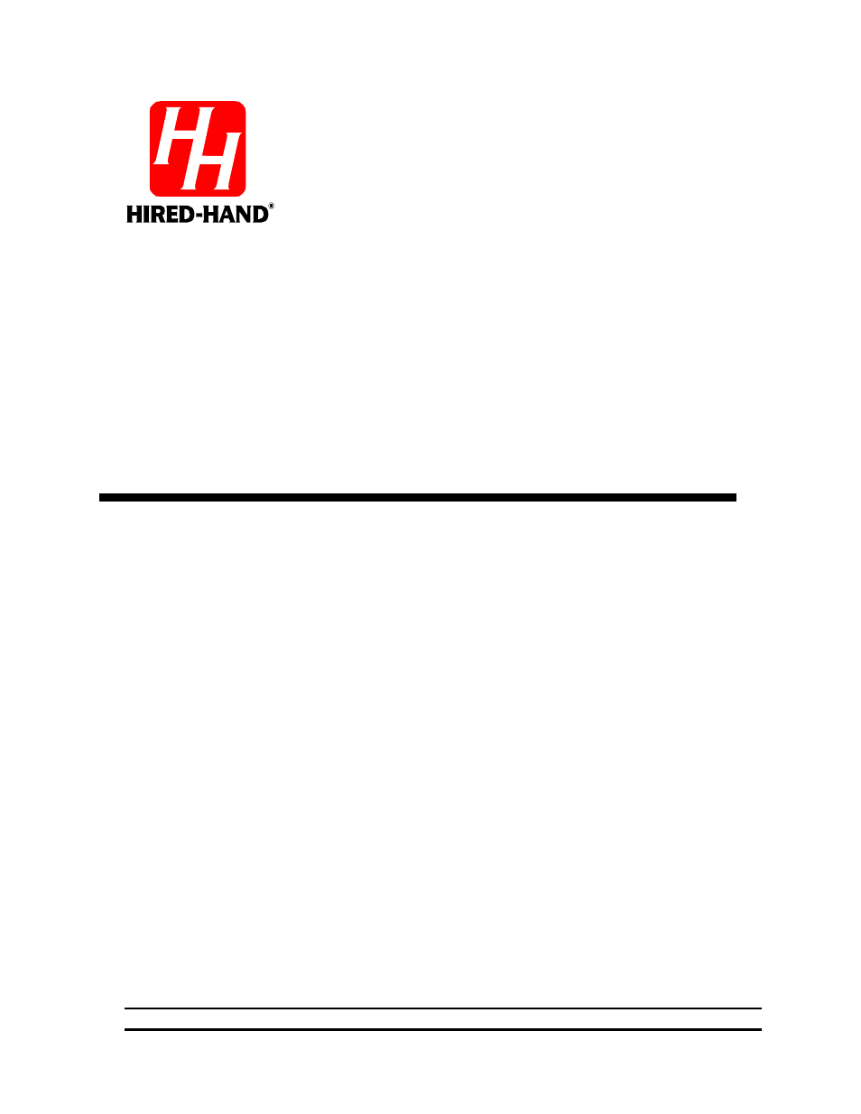 Hired-Hand Emergency Back-Up and Alarms: Farm Hand Back Up System User Manual | 19 pages